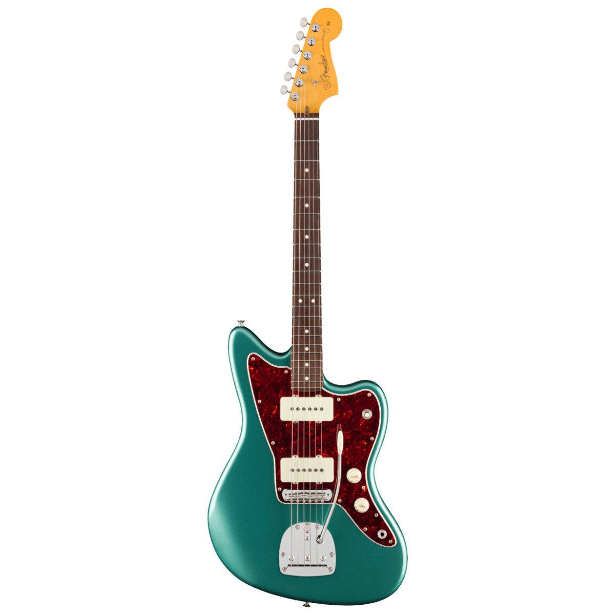 Fender American Professional Classic Jazzmaster® Electric Guitar - Rosewood Fingerboard - Faded Sherwood Green Metallic