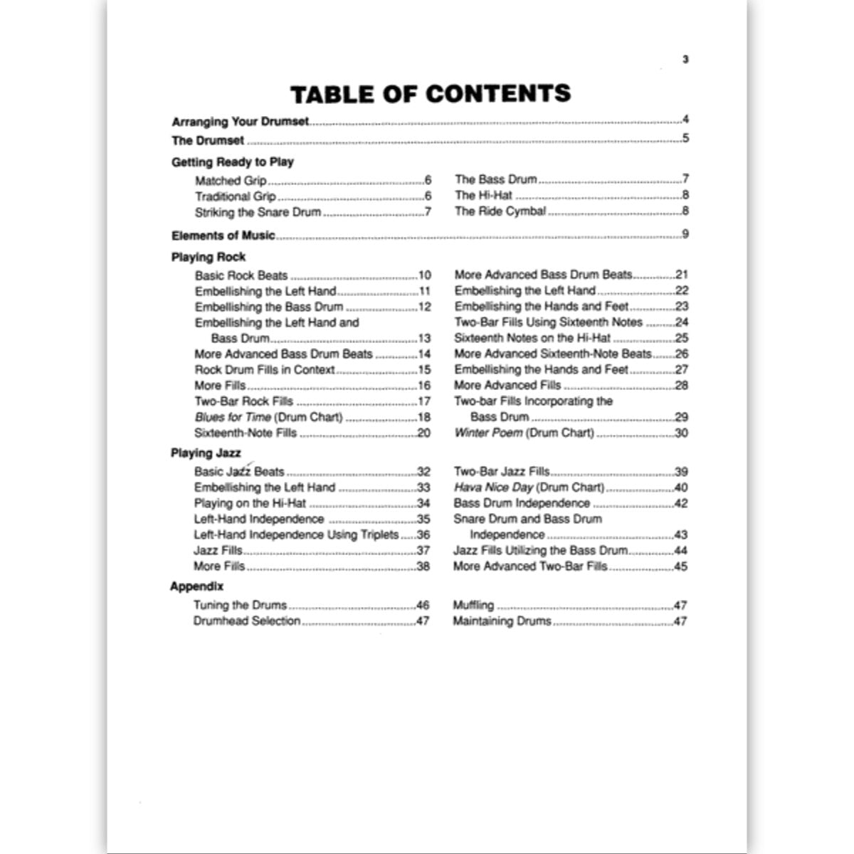 Alfred's Beginning Drumset Method Book