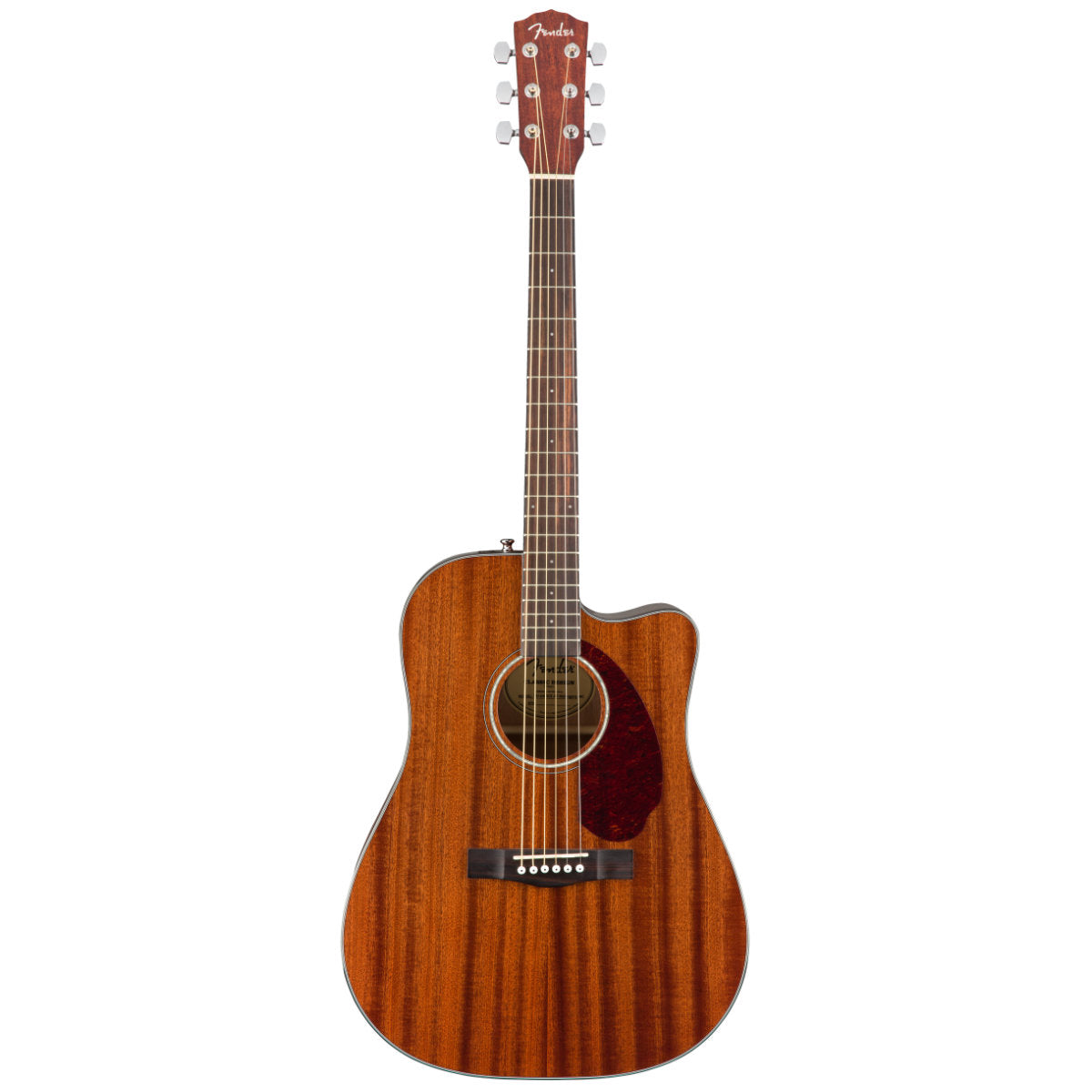 Fender CD-140SCE Dreadnought Acoustic-Electric Guitar - Walnut Fingerboard - All-Mahogany
