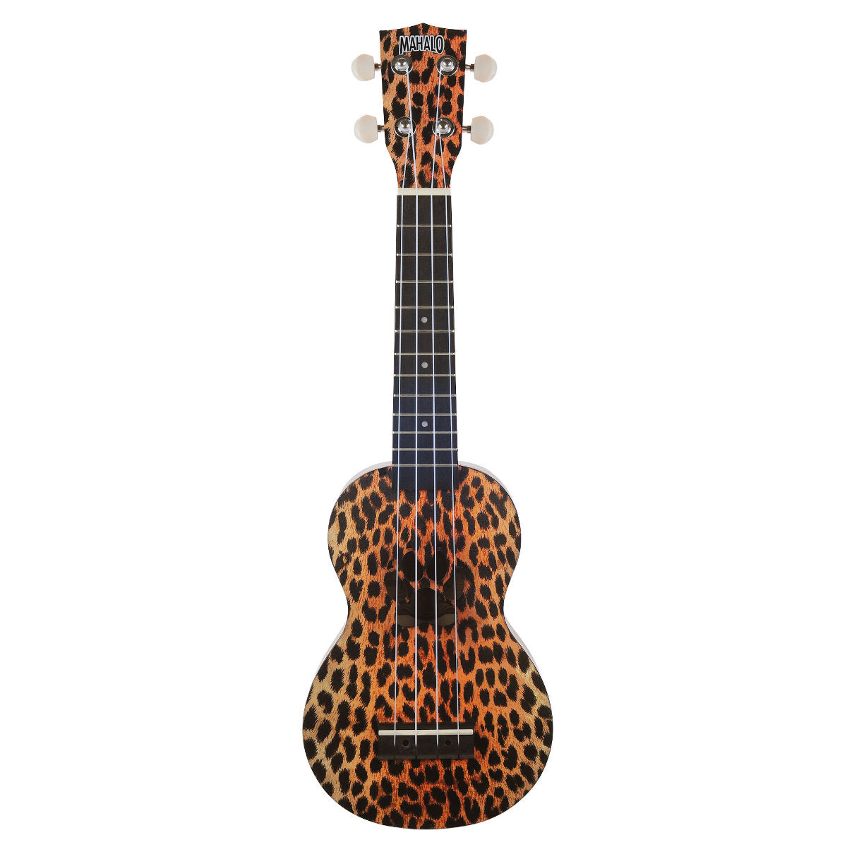 Mahalo MA1CH Art II Series Soprano Ukulele - Cheetah Motiff
