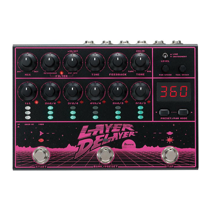 Ibanez LD303 Layer Delayer Multi-Delay Pedal