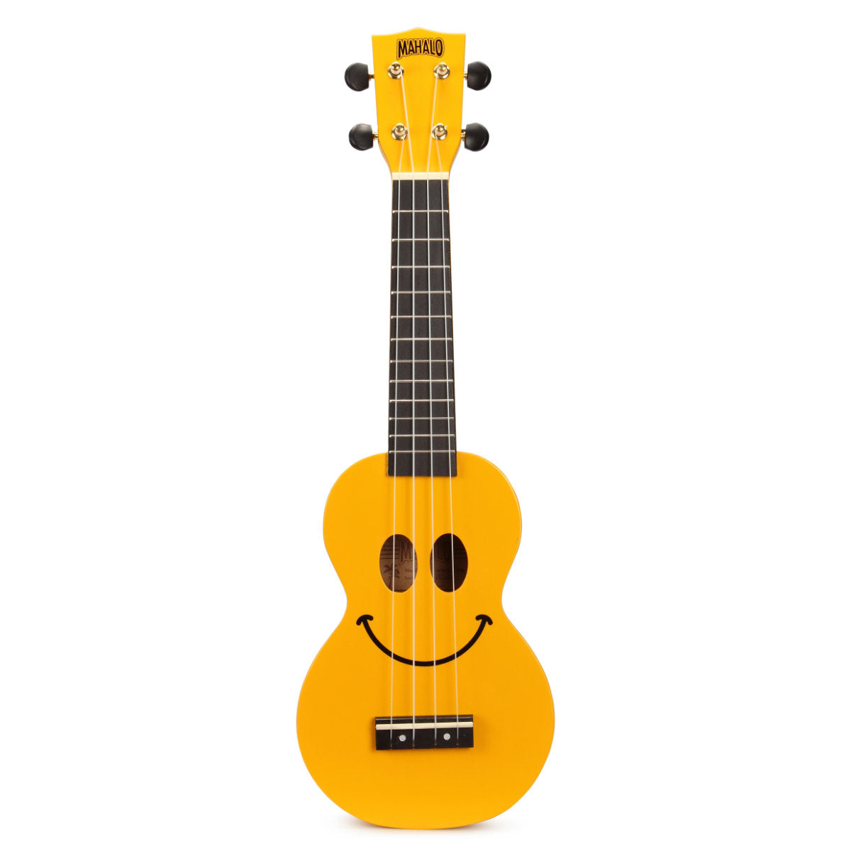 Mahalo USMILE-YW-U Smile Soprano Ukulele - Yellow - Bananas at Large®