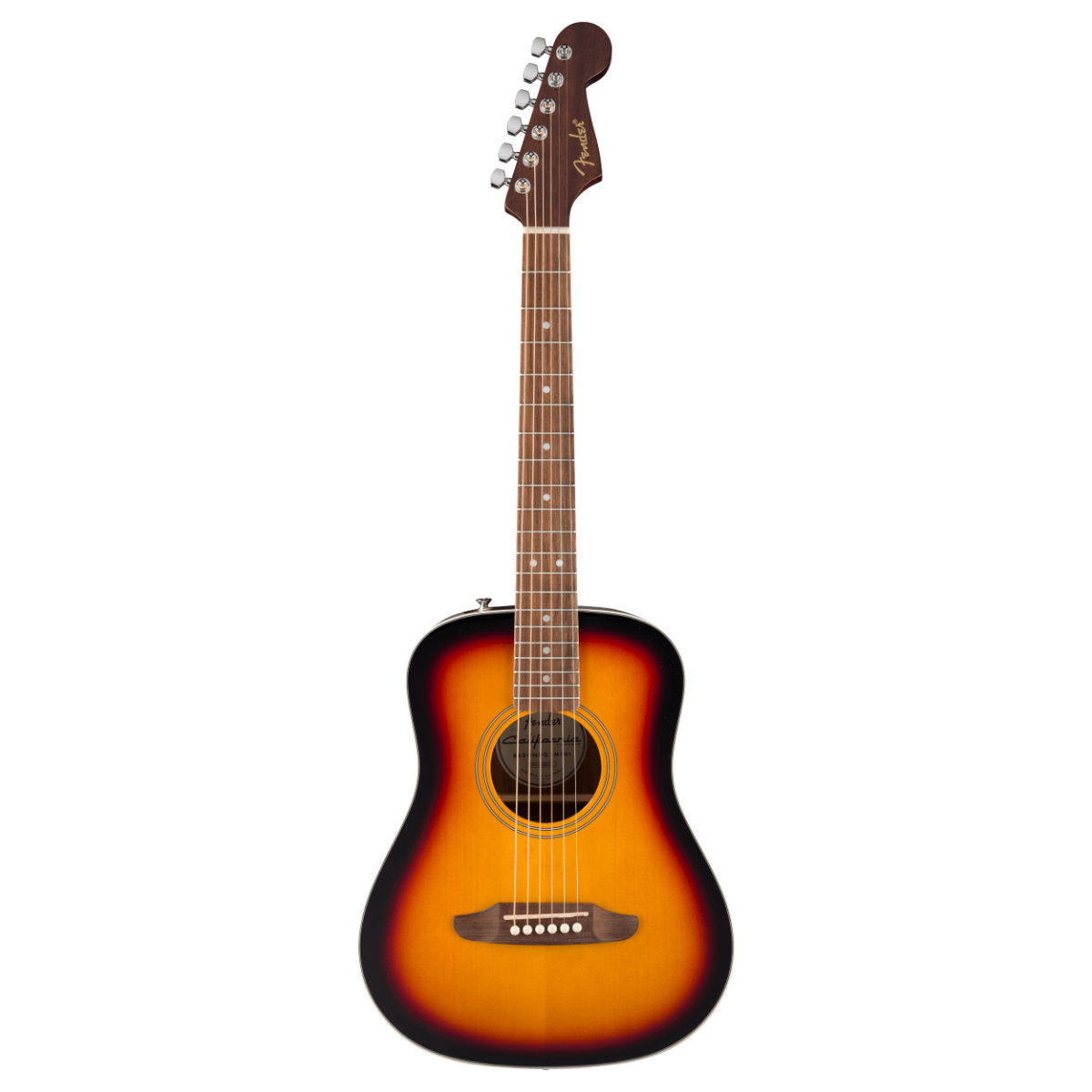 Fender California Standard Redondo Mini Acoustic Guitar w/ Bag - Spruce Top - 3-Color Sunburst