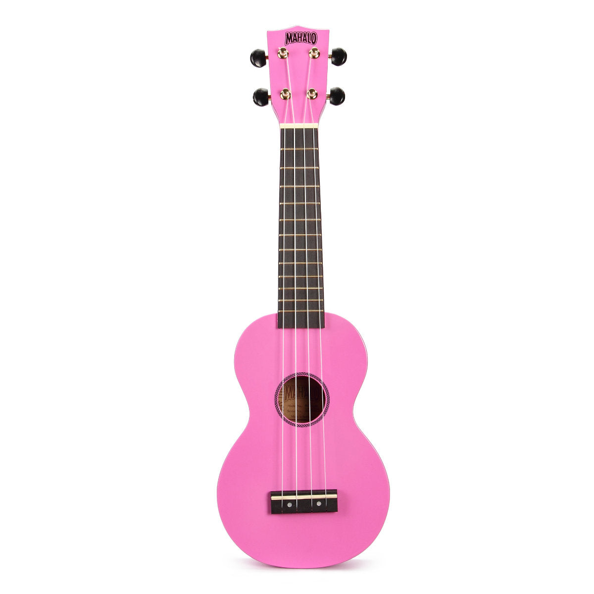 Mahalo MR1-PK Rainbow Soprano Ukulele - Pink