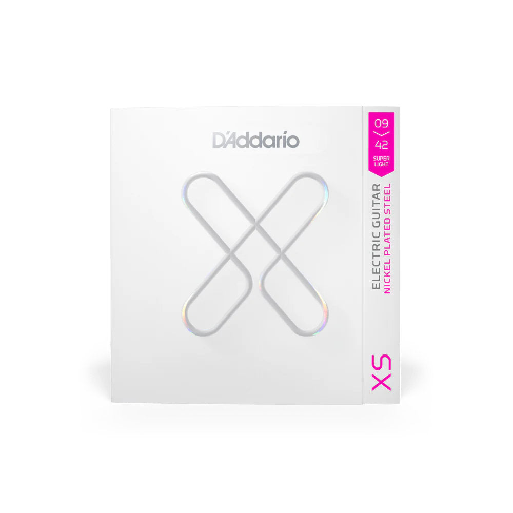D’Addario XSE0942 XS Nickel Coated Electric Guitar Strings - 09-42 Super Light