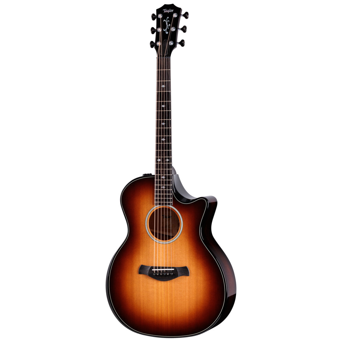 Taylor Custom Shop Limited Edition C14ce C0798 Grand Auditorium Acoustic-Electric Guitar - Striped Western Red Cedar/Mahogany