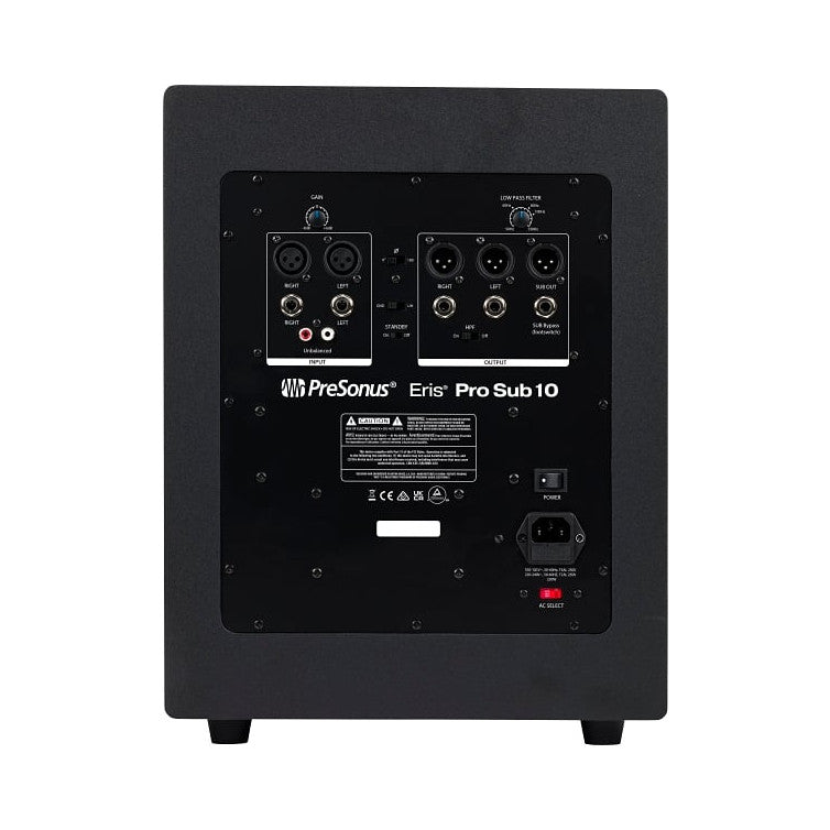 PreSonus Eris Pro Sub 10 10-inch Active Studio Subwoofer - Black
