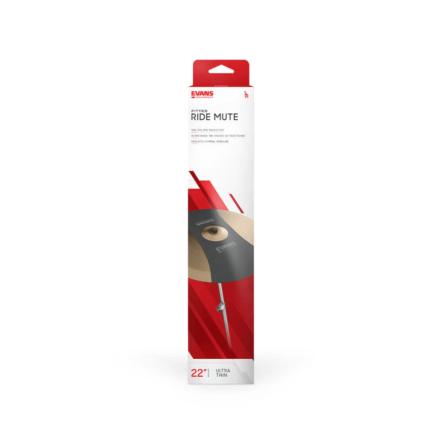 Evans SoundOff Cymbal Mute - 22in Ride