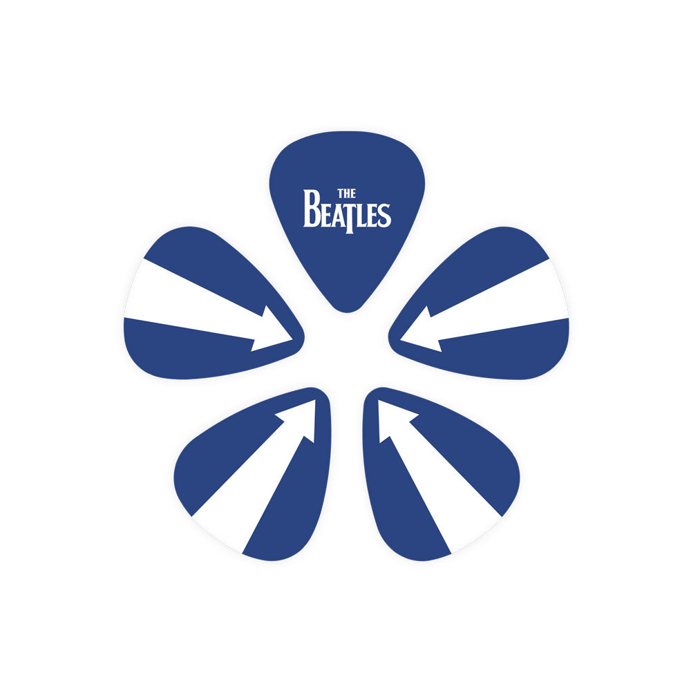 D'Addario The Beatles 1964 Tour Ed Sullivan Stage Guitar Picks - Medium Gauge (.70mm) - 10-Pack