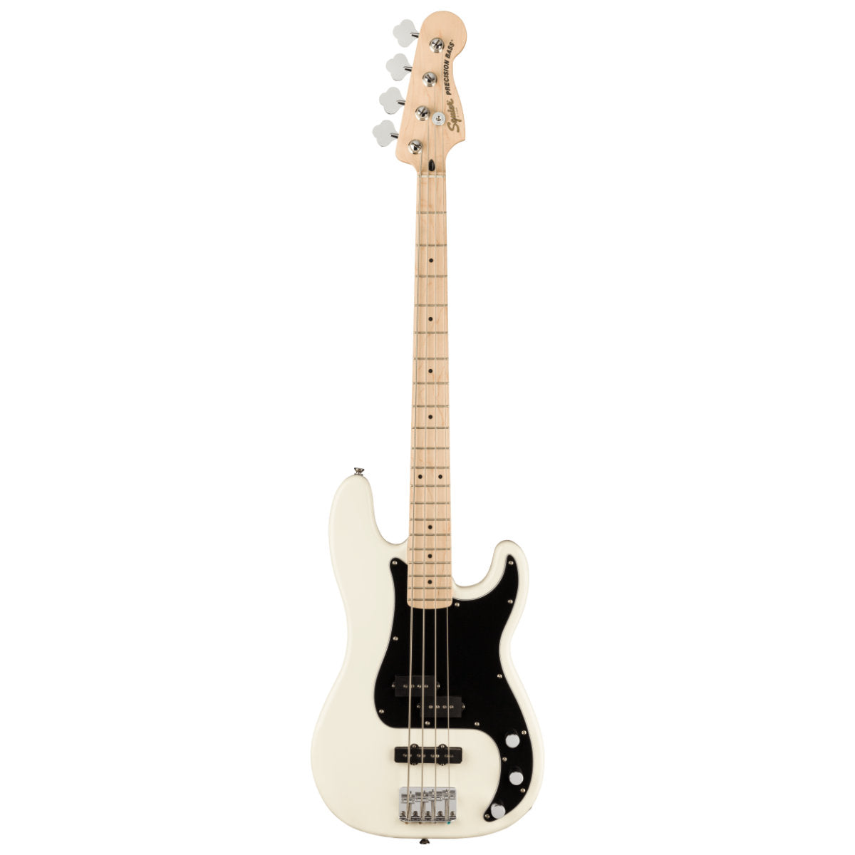 Fender Squier Affinity Precision Bass PJ, Maple Fingerboard, Black Pickguard - Olympic White