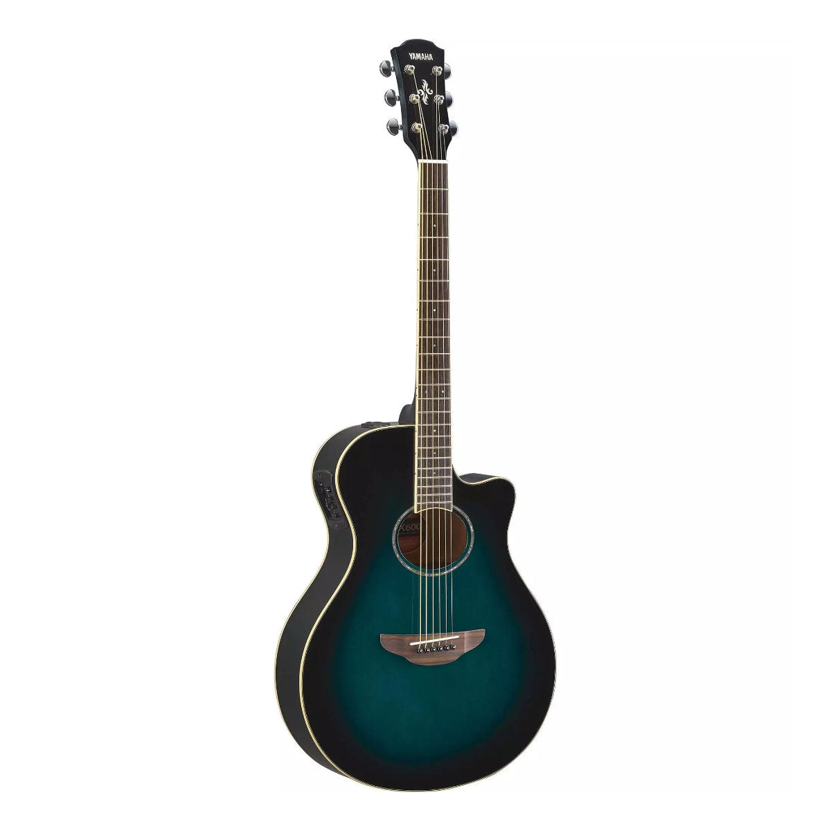 Yamaha APX600 Acoustic Electric Guitar - Oriental Blue Burst - Bananas at Large®