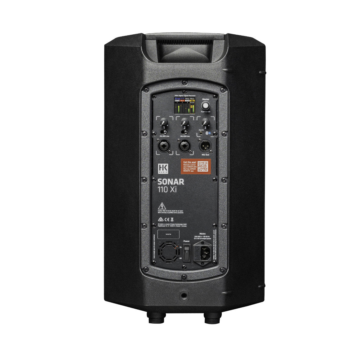 HK Audio SONAR 110 Xi 2-Way 800W 24-bit DSP Powered Speaker w/ Bluetooth - 10in