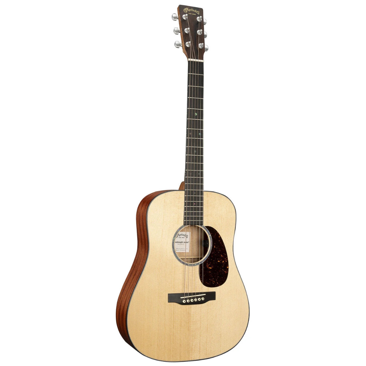 Martin Junior Series D Jr E Dreadnaught Acoustic-Electric Guitar w/ Gig Bag