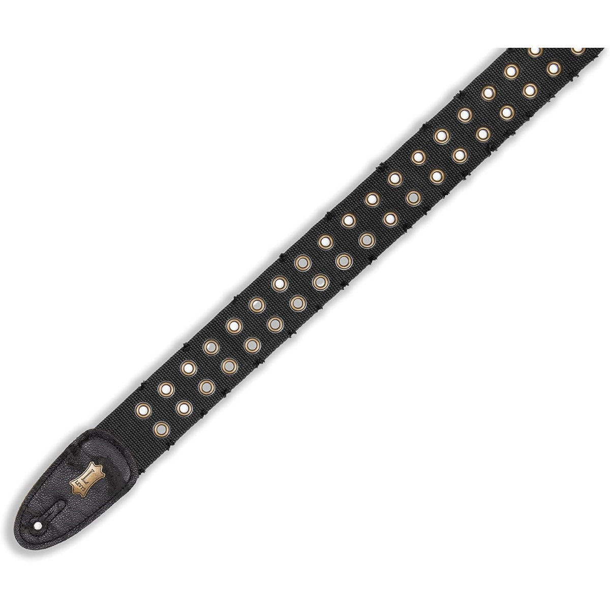 Levy's Leathers Tear & Wear Cotton 2in Guitar Strap - Black