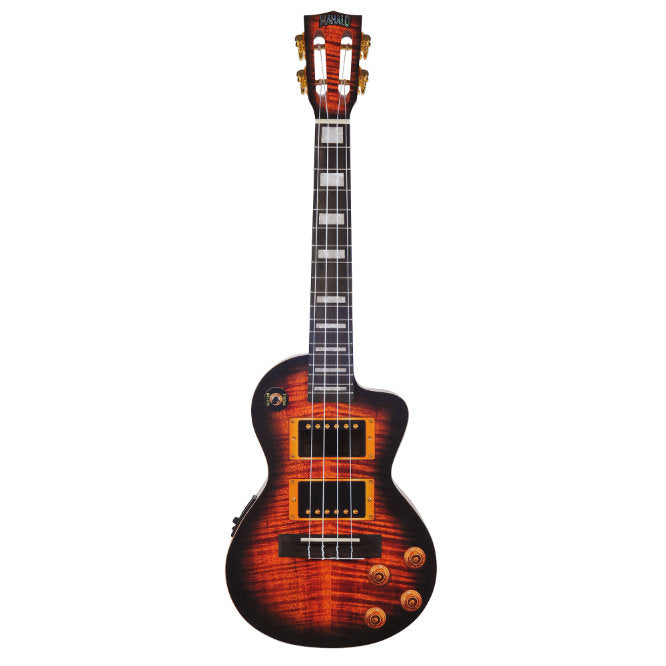 Mahalo MA3EG Artists Elite Series Tenor Ukulele - Electric Guitar Motiff