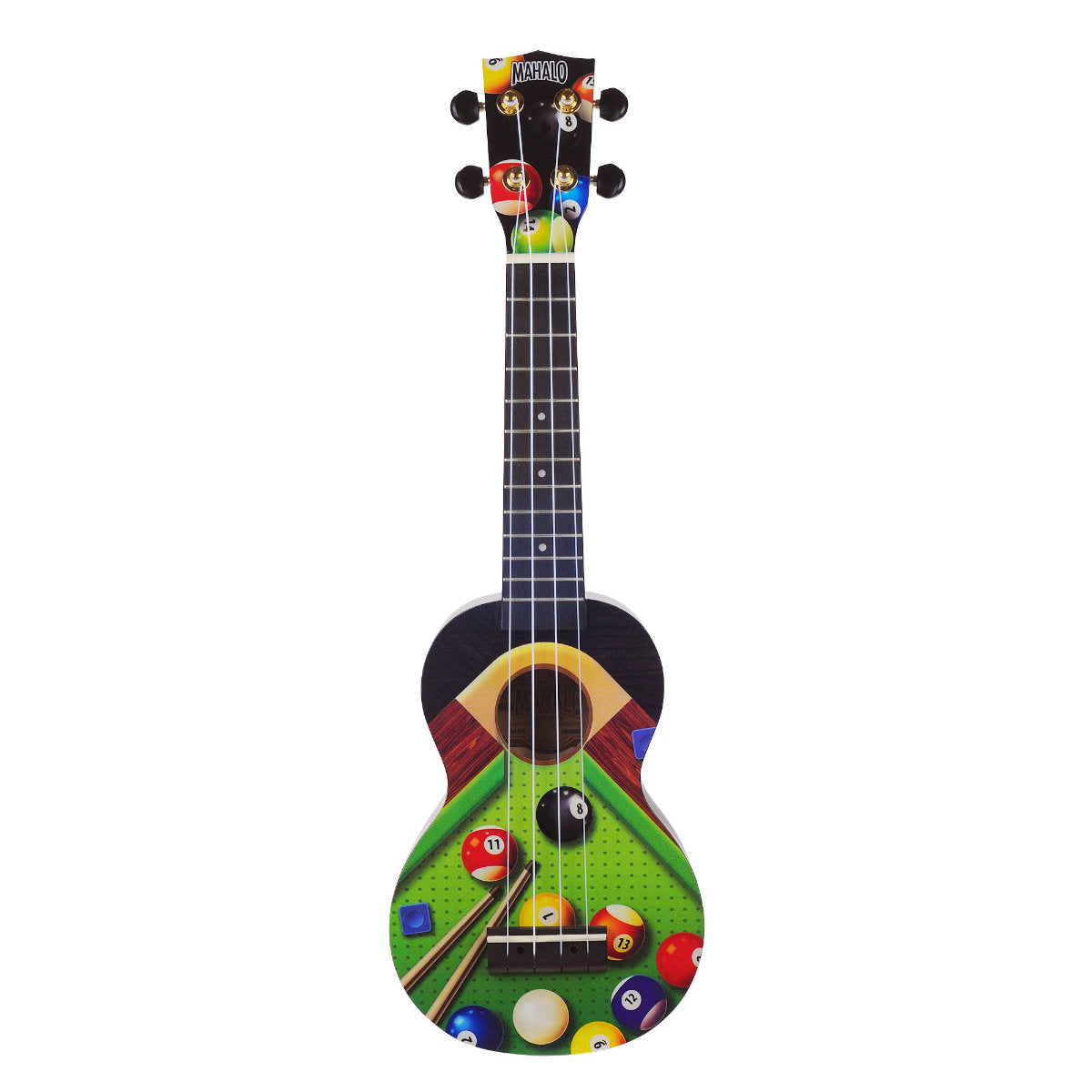 Mahalo MA1PL Art Series Soprano Ukulele - Pool Motiff