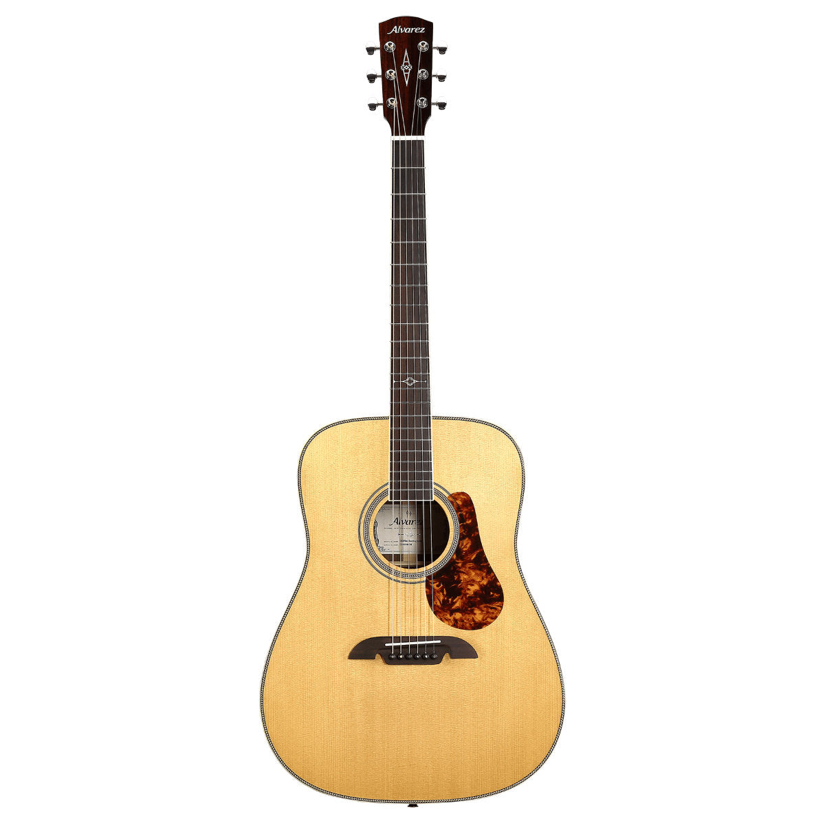 Alvarez Masterworks Series Dreadnought Acoustic-Electric Guitar - Solid AAA Sitka/Rosewood - Natural