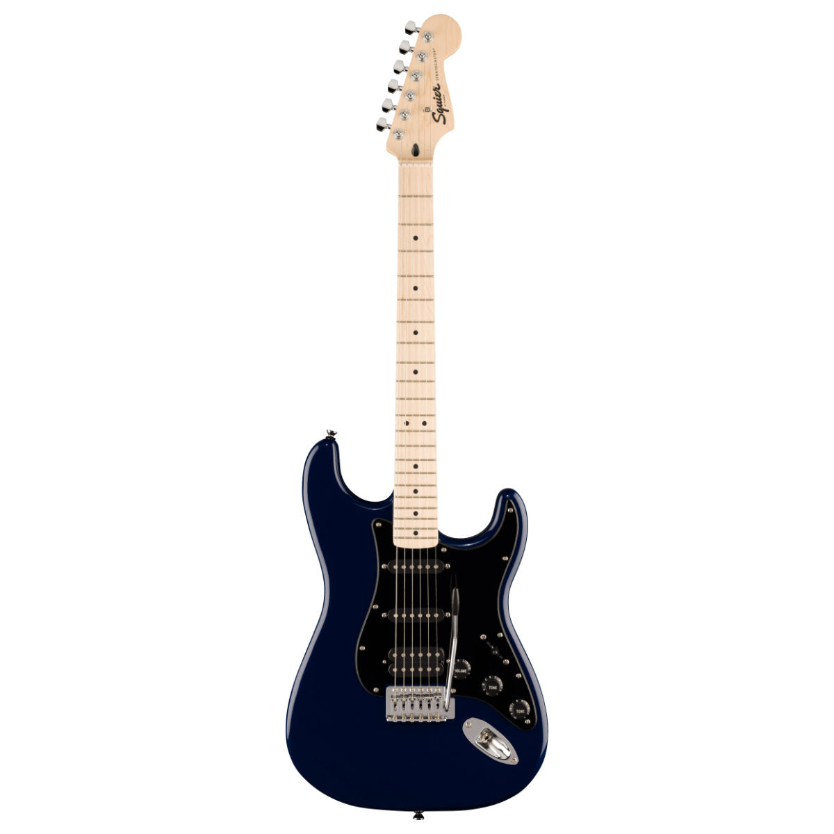 Squier Sonic Stratocaster HSS Electric Guitar - Maple Fingerboard - Black Pickguard - Midnight Blue