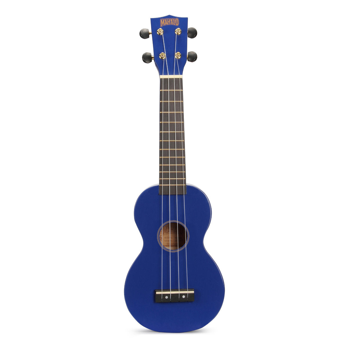 Mahalo MR1-BU Rainbow Soprano Ukulele - Blue