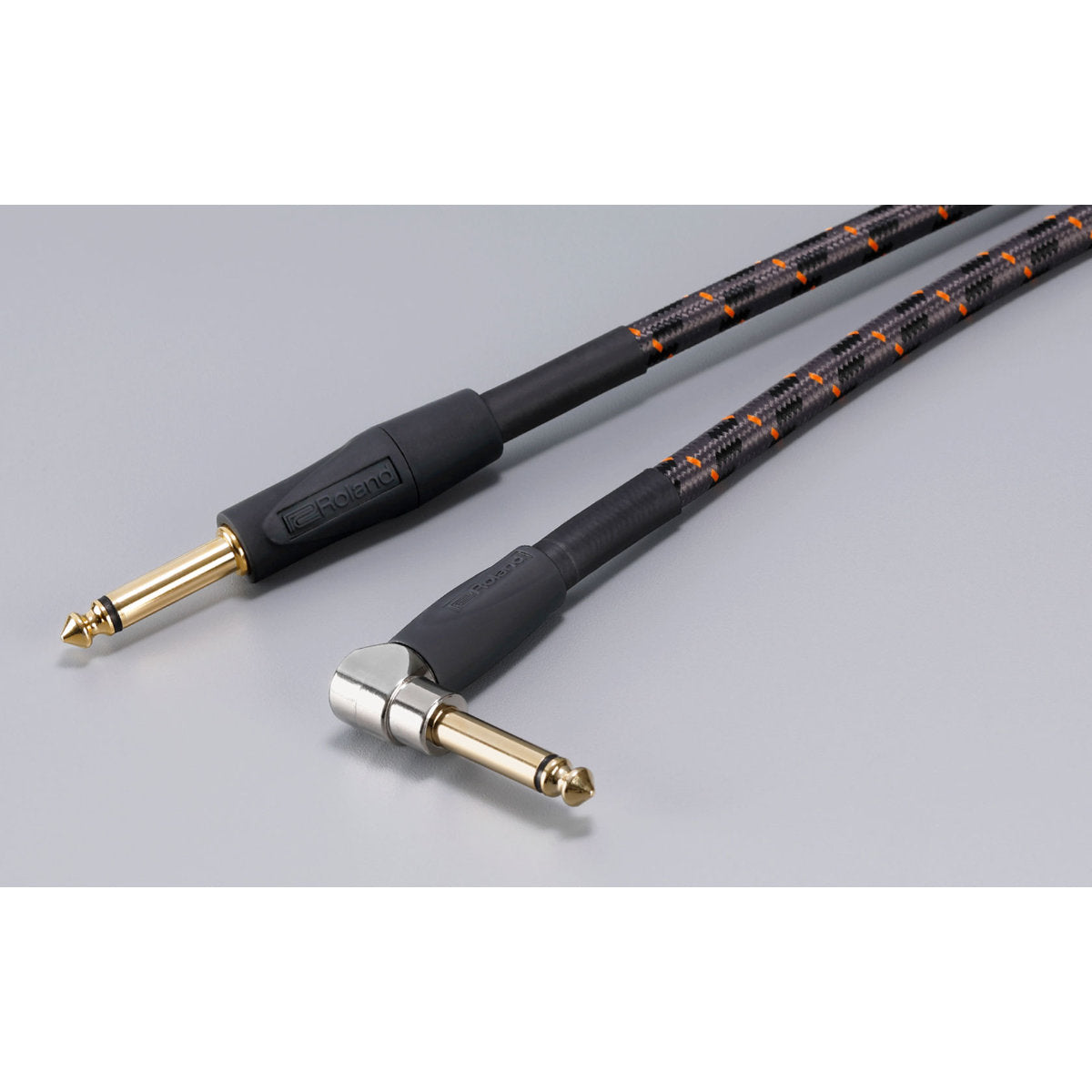 Roland RIC-G10A Gold Series Straight to Angle Instrument Cable - 10 ft. - Bananas at Large®