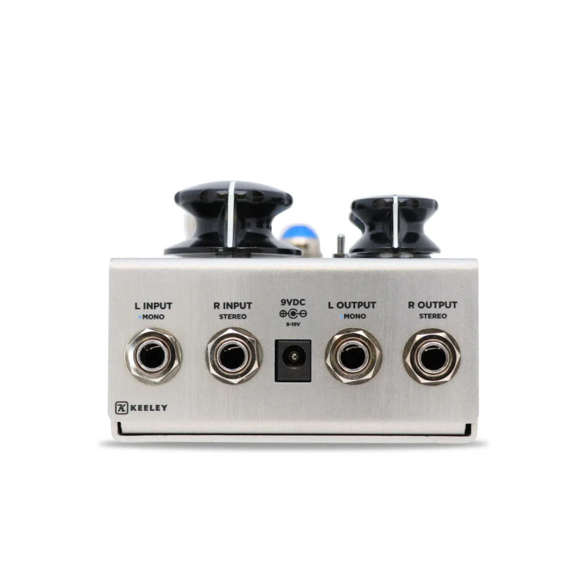 Keeley Custom Shop Zoma Stereo Reverb and Tremolo Pedal - Silver - Bananas at Large®