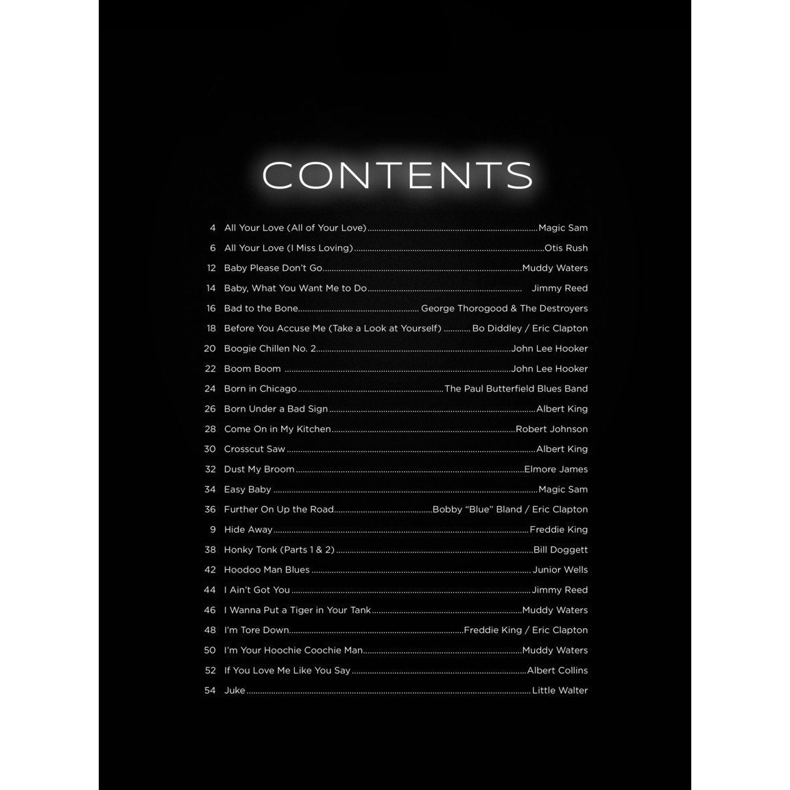 Hal Leonard First 50 Blues Songs You Should Play on Guitar Guitar Collection Softcover - TAB - Bananas at Large®