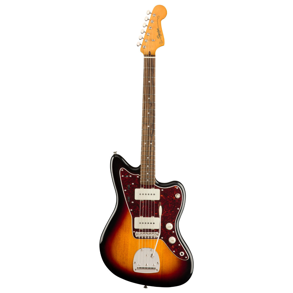 Fender Squire Classic Vibe 60s Jazzmaster Electric Guitar, Laurel Fingerboard - 3-Color Sunburst - Bananas at Large®