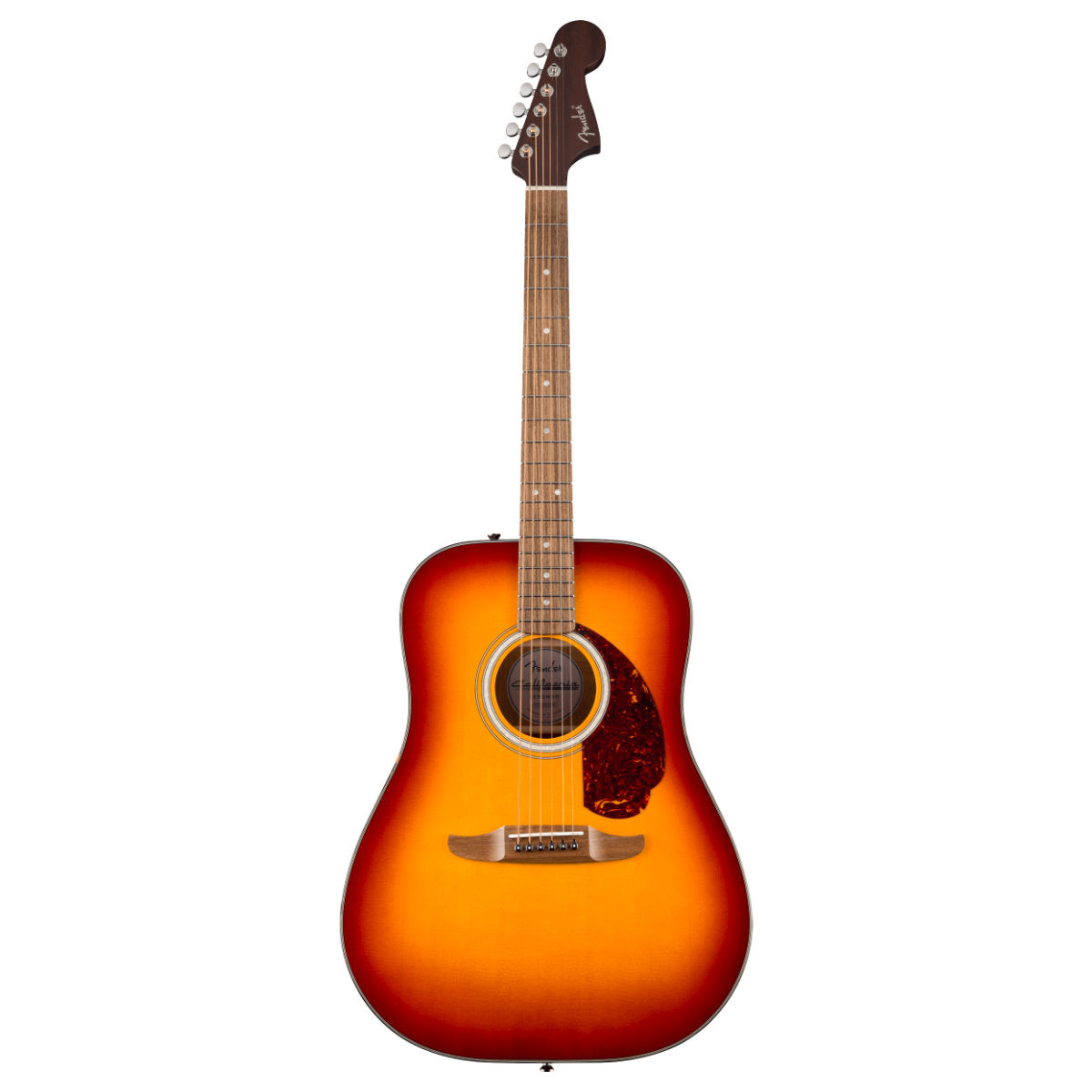 Fender California Deluxe Redondo Acoustic Guitar - Walnut Fingerboard - Sienna Sunburst