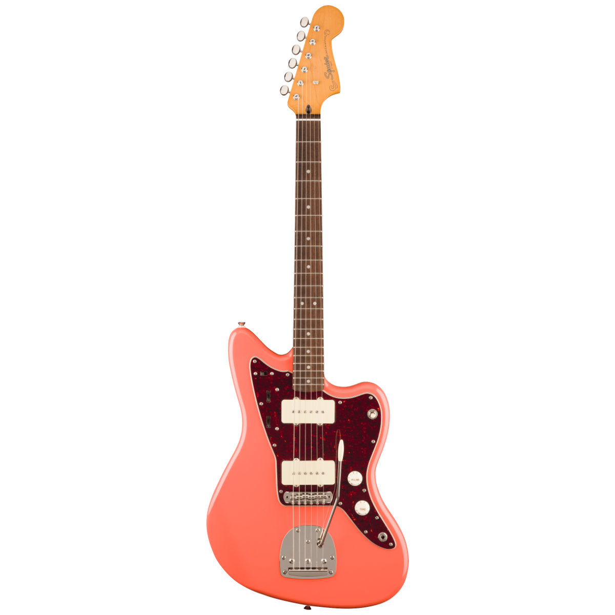 Squier Classic Vibe™ '60s Jazzmaster® Electric Guitar - Laurel Fingerboard - Tortoishell Pickguard - Tahitian Coral