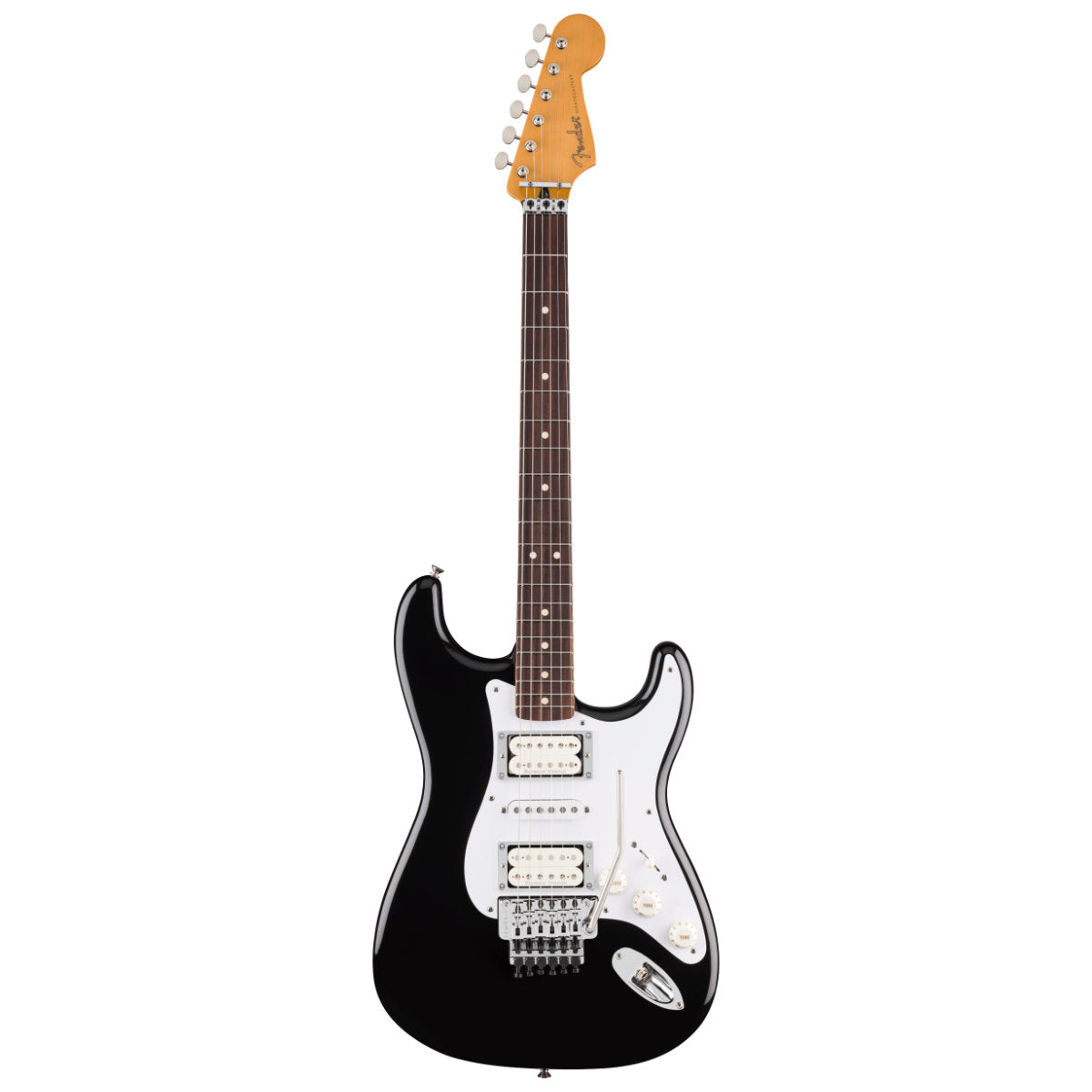 Fender Limited Edition 50th Anniversary Dave Murray Stratocaster Electric Guitar - Rosewood Fingerboard - Black - Bananas at Large®