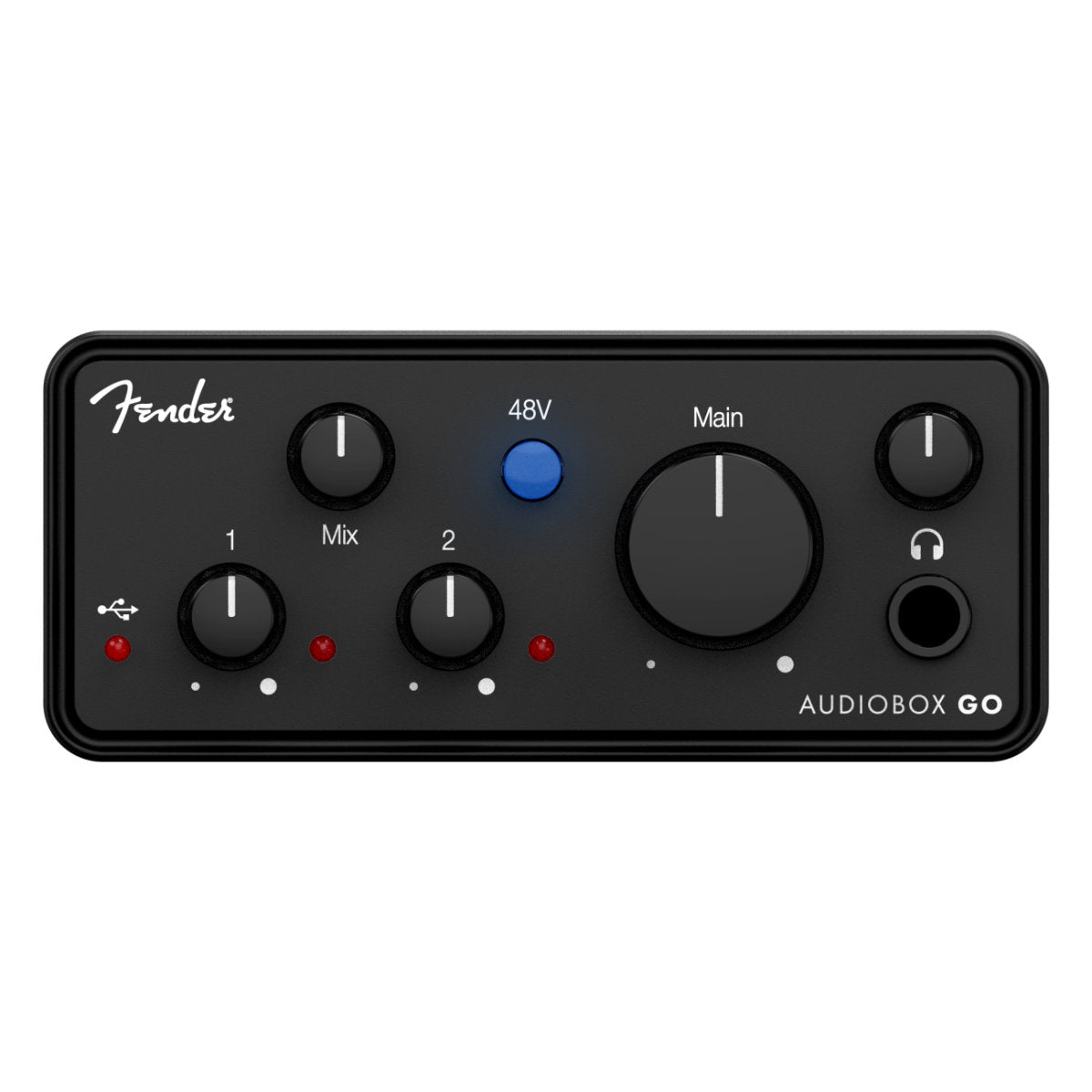 Fender AudioBox GO Compact Audio Interface - Black - Bananas at Large®