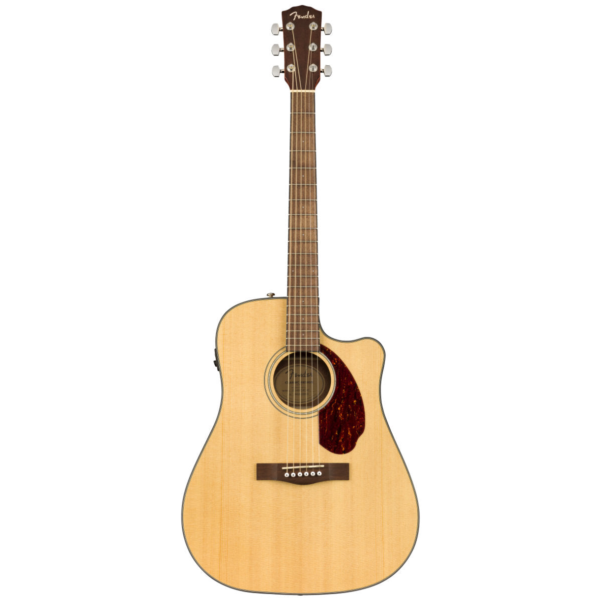 Fender CD-140SCE Dreadnought Acoustic-Electric Guitar - Walnut Fingerboard - Natural