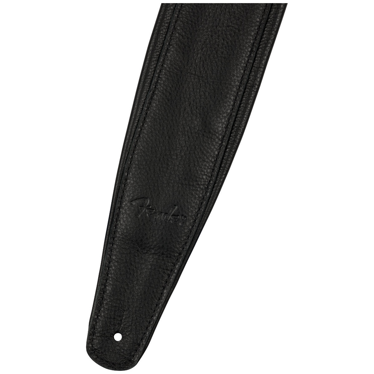 Fender 3.5in Premium Leather Strap - Black - Bananas at Large®