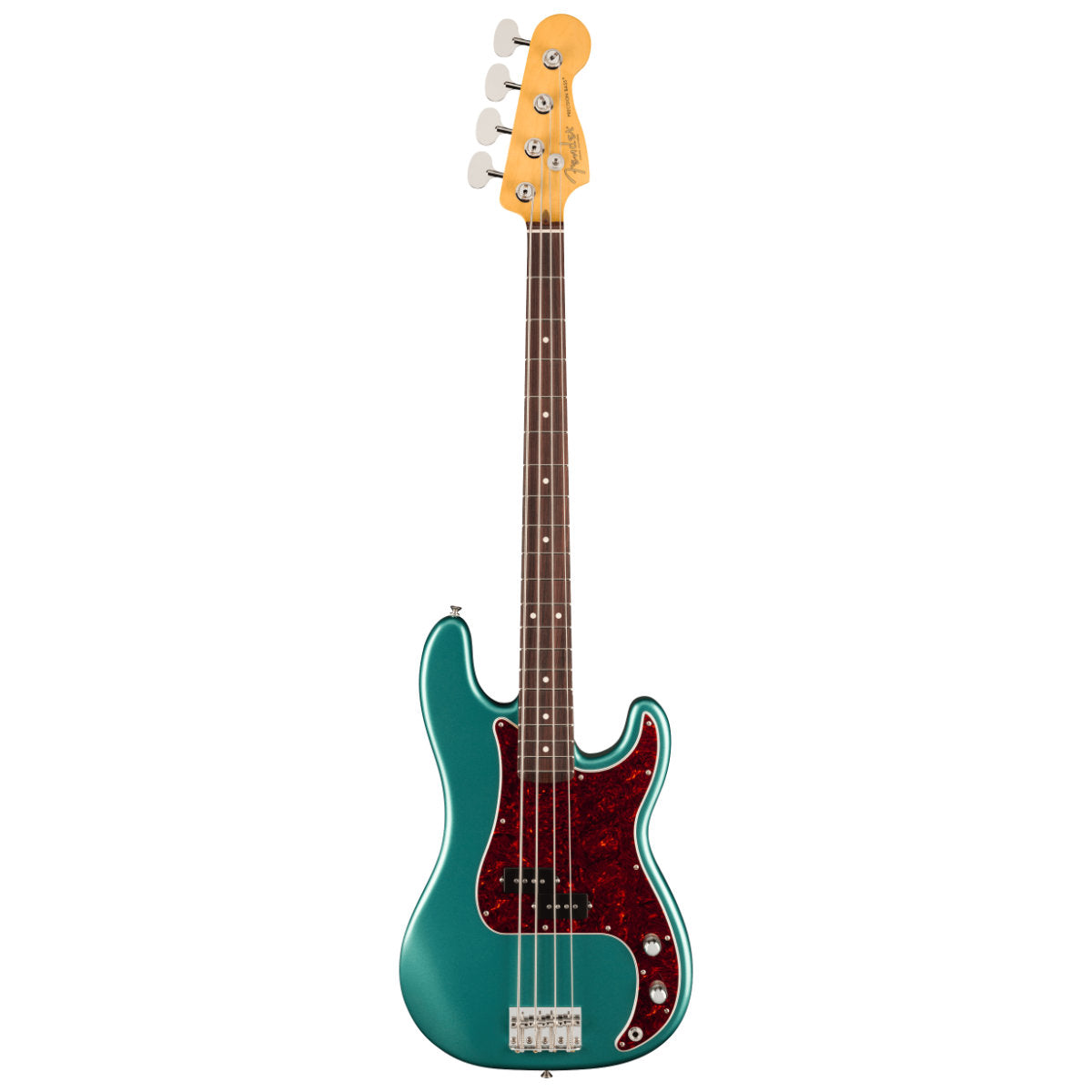 Fender American Professional Classic Precision Bass - Rosewood Fingerboard - Faded Sherwood Green Metallic - Bananas at Large®