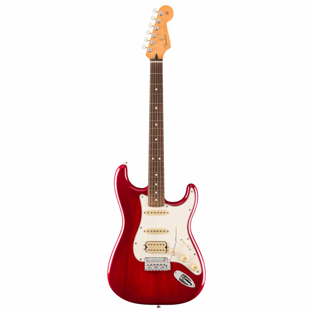 Fender Player II Stratocaster HSS Electric Guitar - Rosewood Fingerboard - Transparent Cherry Burst