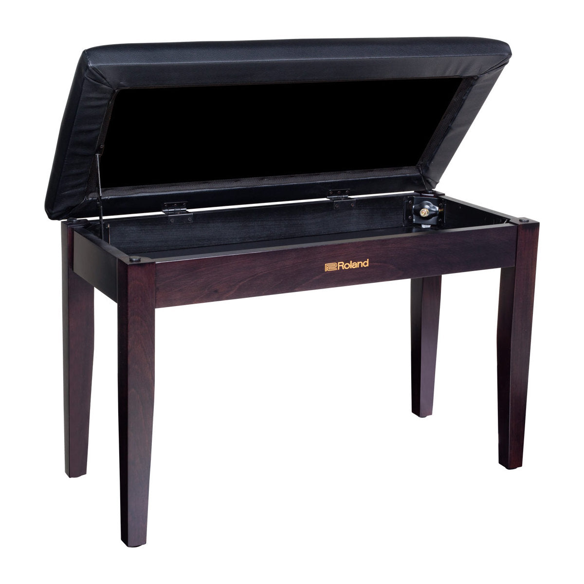 Roland RPB-D100 Duet Piano Bench w/ Storage Compartment - Rosewood