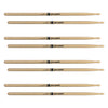 ProMark Hickory 7A Wood Tip Drumsticks - 4-Pack