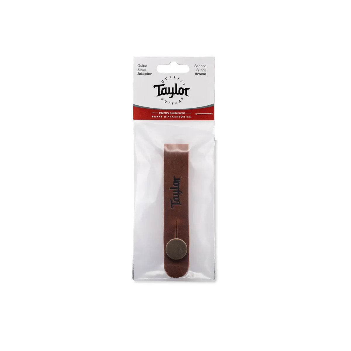 Taylor Guitar Strap Adapter - Medium Brown