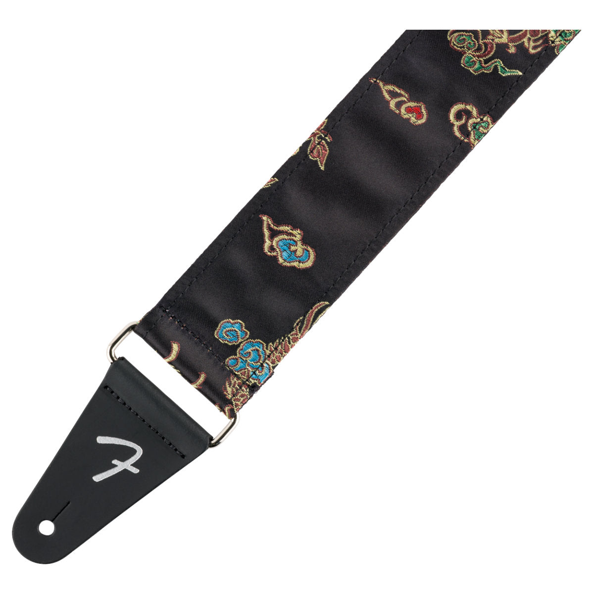 Fender Satin Dragon Guitar Strap - Black