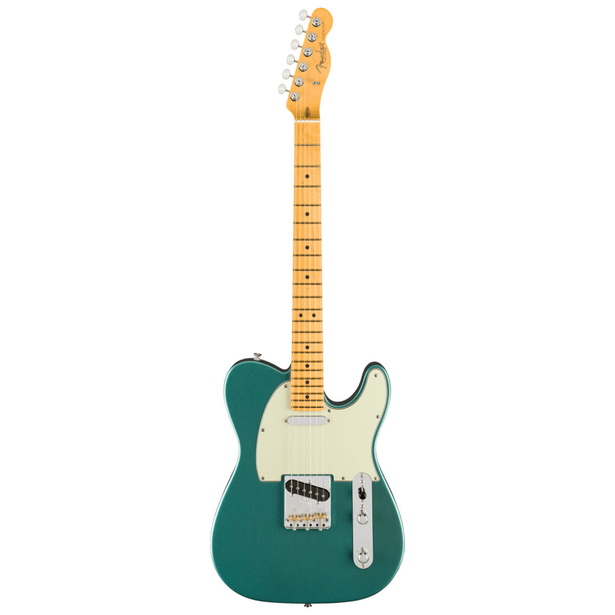 Fender American Professional Classic Telecaster® Electric Guitar - Maple Fingerboard - Faded Sherwood Green Metallic