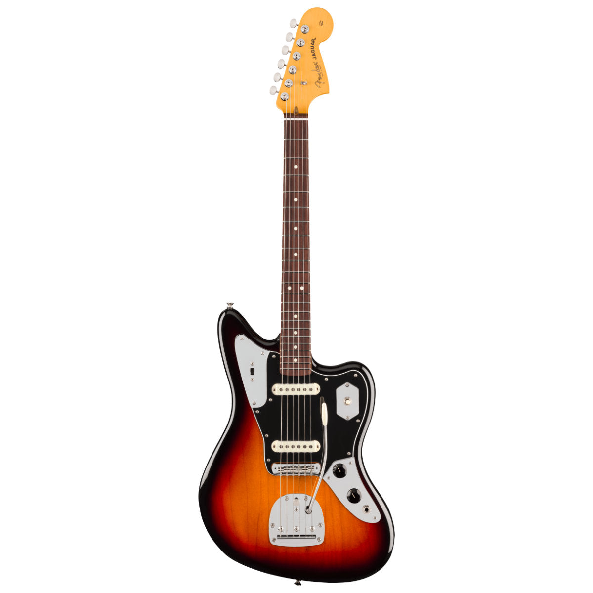 Fender American Professional Classic Jaguar® Electric Guitar - Rosewood Fingerboard - 3-Color Sunburst