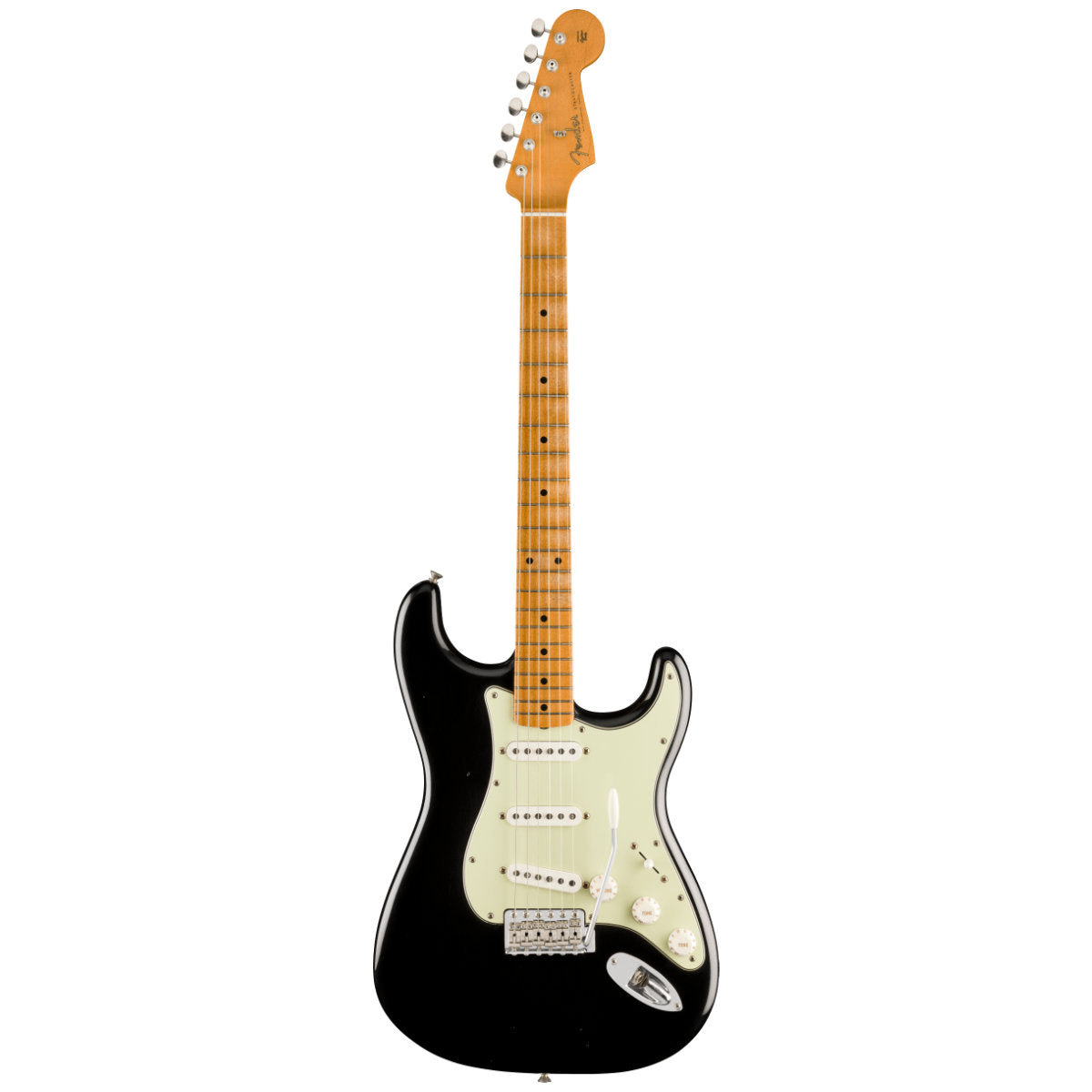 Fender Limited Edition Vintera® II Road Worn® '60s Stratocaster® Electric Guitar - Maple Fingerboard - Black - Bananas at Large®