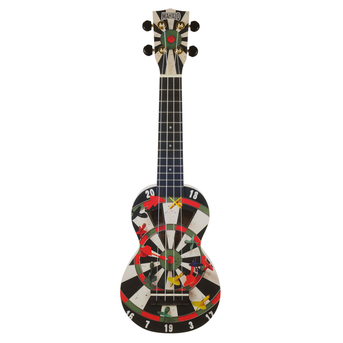 Mahalo MA1DR Art Series Soprano Ukulele - Darts Motiff