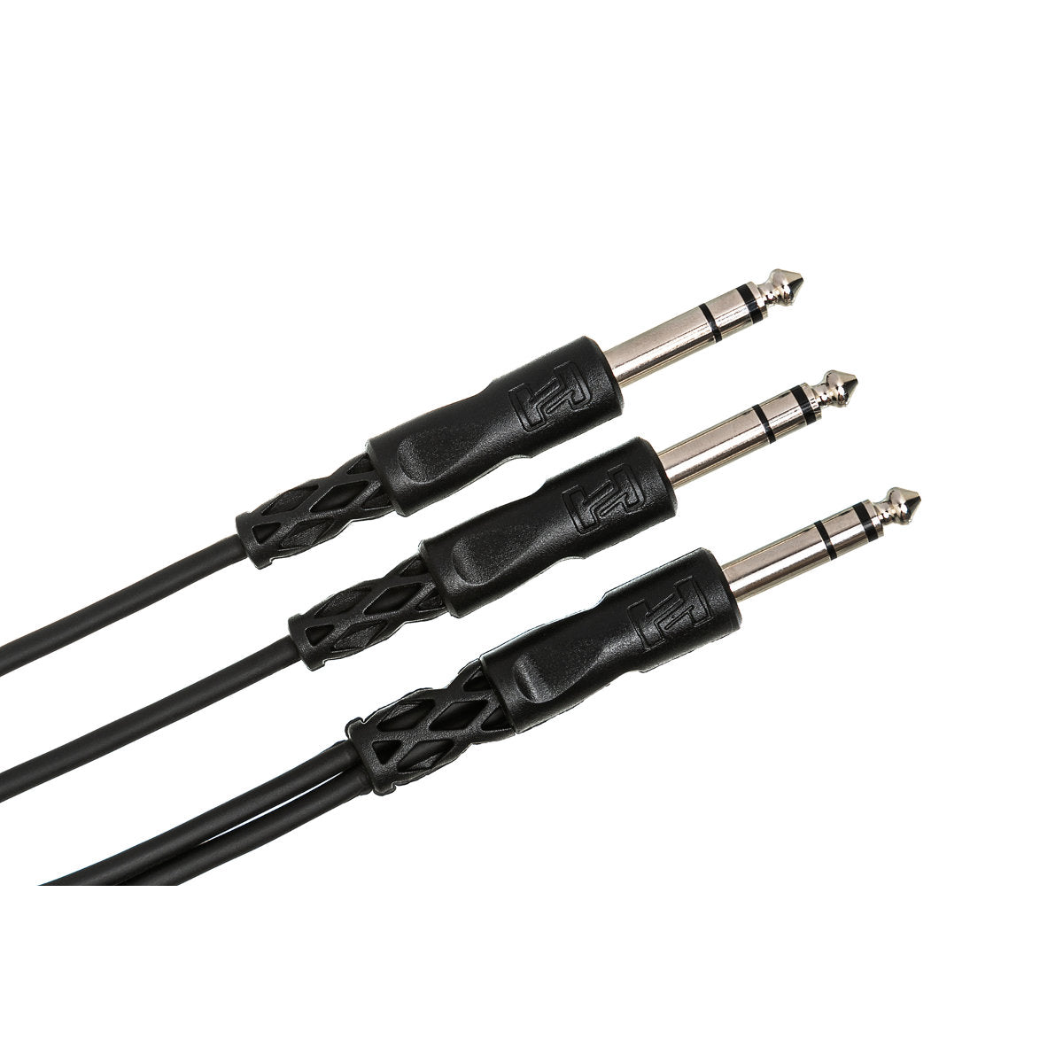 Hosa CYS-105 Y Cable 1/4in TRS to Dual 1/4in TRS Cable - 5ft