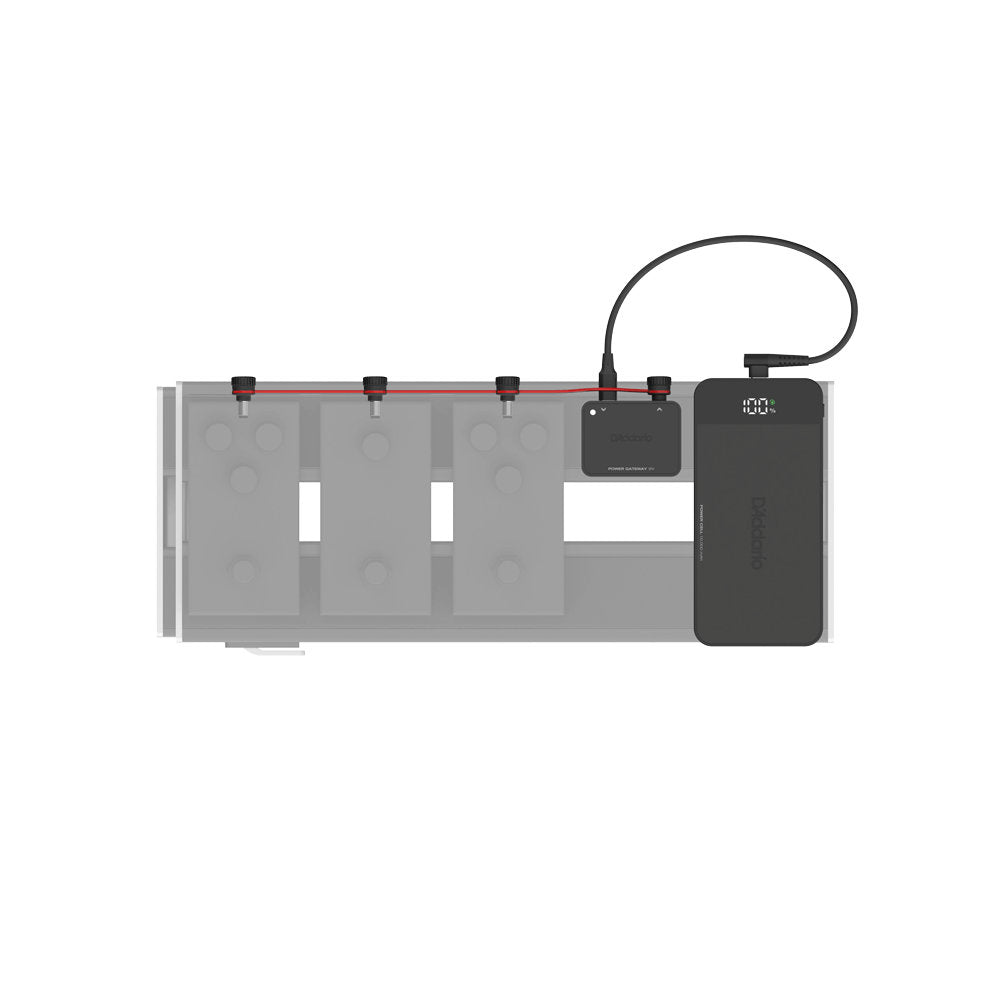 D'Addario XPND Pedal Power Battery Kit - USB-C Charging