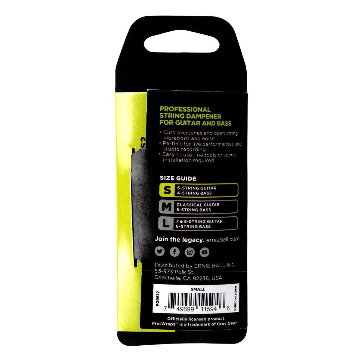 P09612 - Fretwrap by Gruv Gear - Small