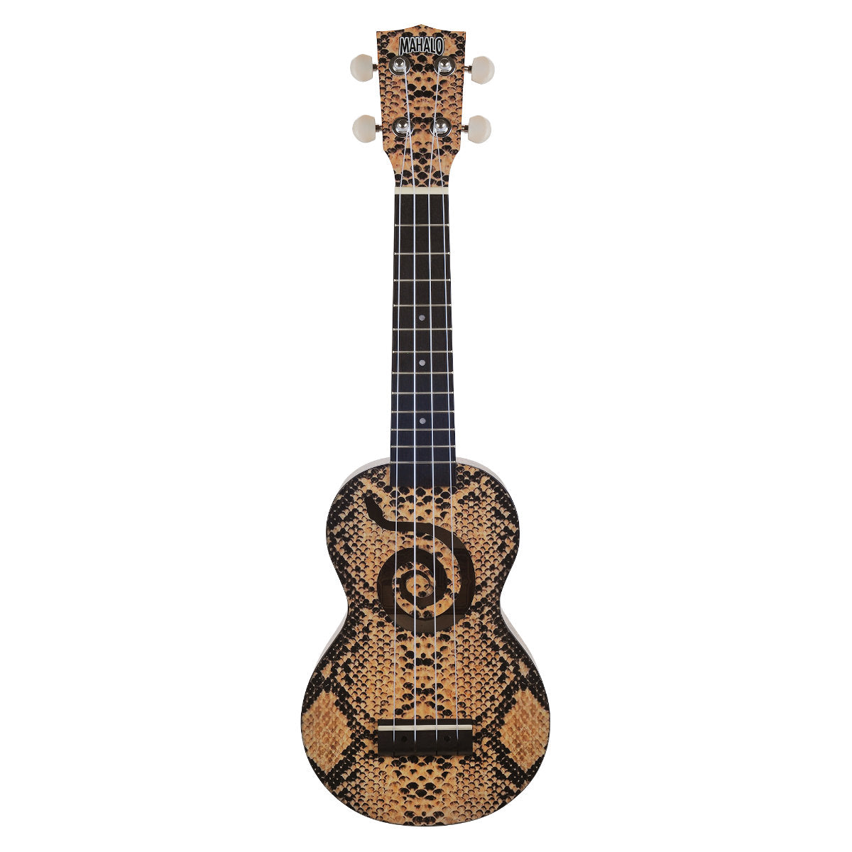 Mahalo MA1PY Art II Series Soprano Ukuelele - Python Motiff