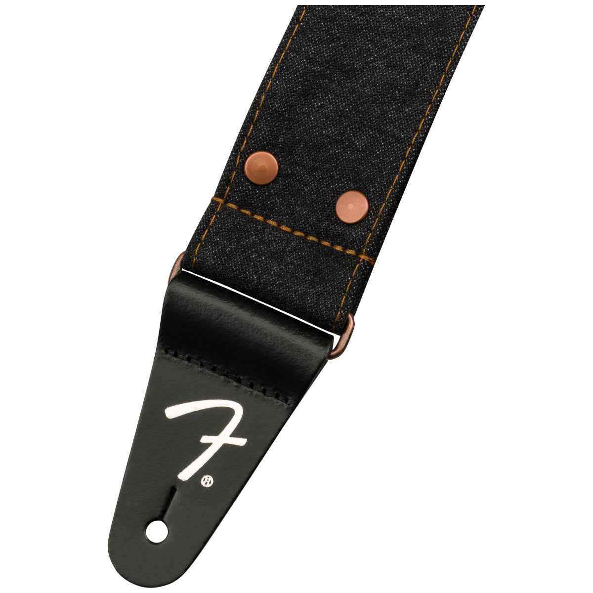 Fender x Wrangler Denim Guitar Strap - Black