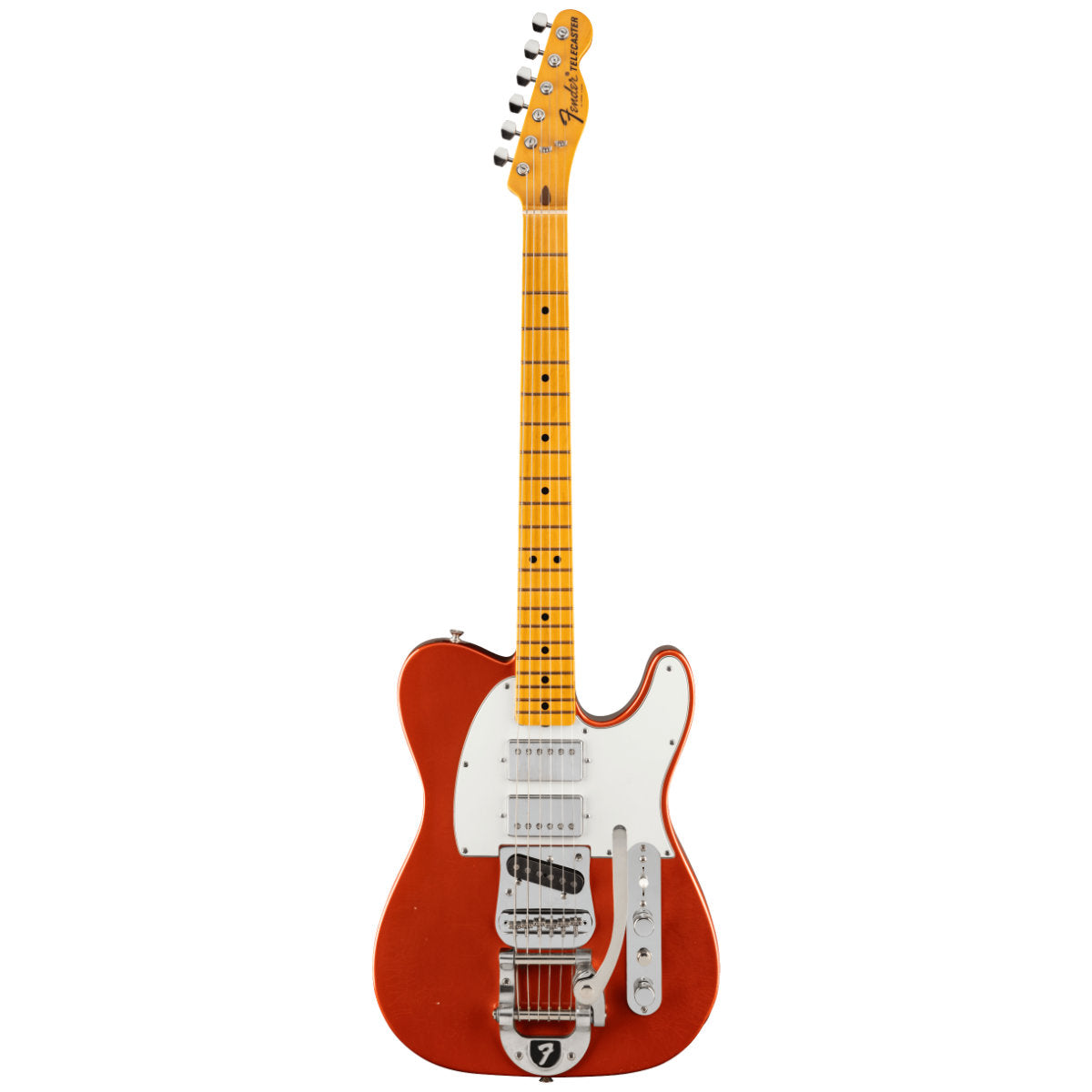 Fender Stories Collection Mike Campbell Red Dog Telecaster® Electric Guitar - Maple Fingerboard - Red Dog Red