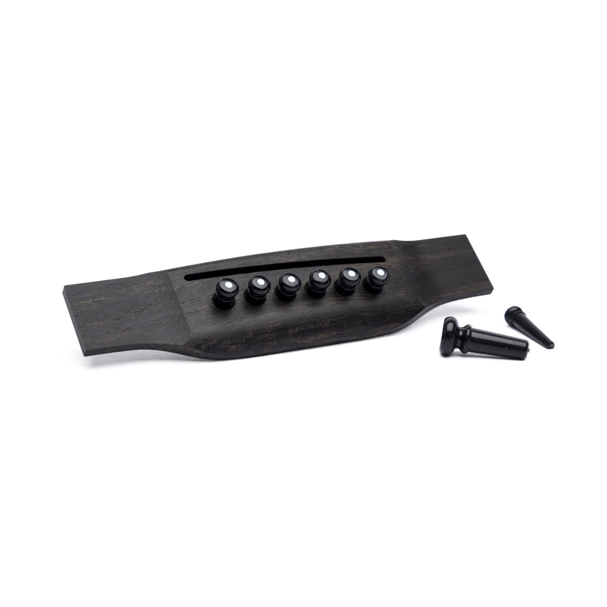 Martin Inlaid Bridge & Endpins - Black/White